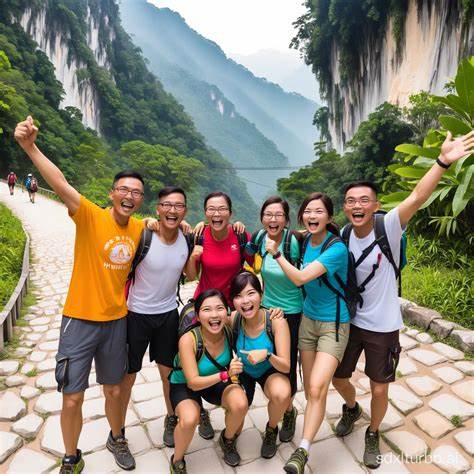Honwa Machinery Team Hiking