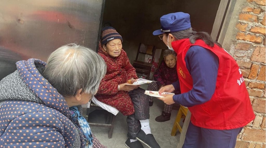 elderly caring
