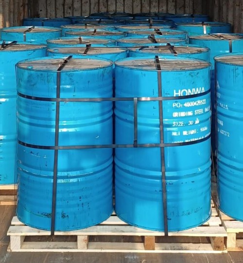 Steel Drums with Pallet